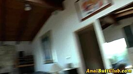 Big assed ho sits on face and masturbates with toys in assfucking anal fetish