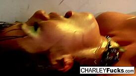 Madison Scott and Charley FUCK in lesbian oral action!