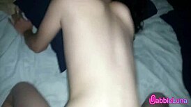 Gabbie luna takes huge pounding in her greedy ass