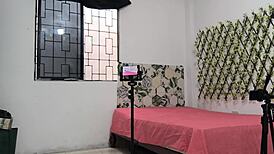 I Love Playing With Double Dildos To Fuck My Ass And Vagina 😈