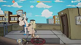 Fuckerman Enjoys Big Asses On Campus