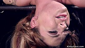 I whipped and caned my tied slave in devices