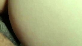 Perfect Ass Takes Purple Anal Plug