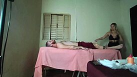 Intense Massage Leads to Wild Sex with Monster Cock