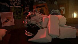 Relaxing fun in her room during sunset 😊