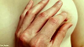 this gorgeous couple is fucking with a big cumshot