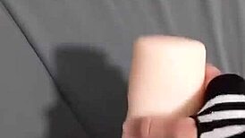 transgirl fucks fleshlight in full video.