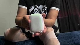 so, what's in that bag? turns out it's toys for a wild lover session with astarioth