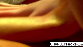 Madison Scott and Charley FUCK in lesbian oral action!