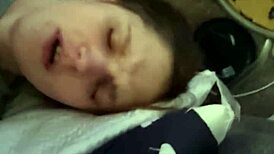 shagging british couple gets wild in their home