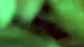 Beautiful Latina Enjoys Solo Time Before Club