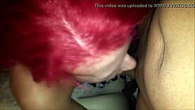 Neighbor's wife suckin my dick sloppy in the hood 😏