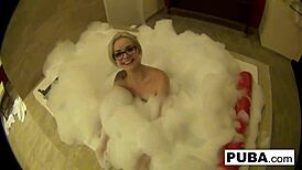 Elsa Jean teases in hotel room