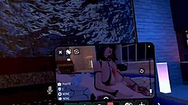 Hey, Mistress Megara is having so much fun dominating today in VRChat ERP!