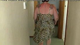 master cant wait to piss on this milf and creampie fuck her all clothed and drenched