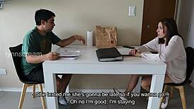 My Best Friends Studious Boyfriend Cums In My Ass When Shes Not Around Ft Nicord