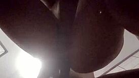 stepbrother ate my pussy in parents bathroom