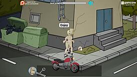 Fuckerman Enjoys Big Asses On Campus