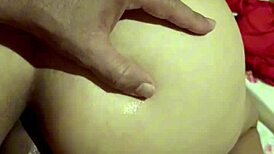 eating ass at mother-in-law's house and cumming on her latina ass