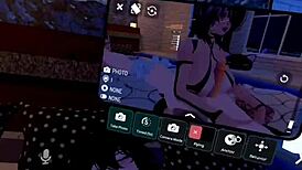 Hey, Mistress Megara is having so much fun dominating today in VRChat ERP!