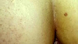 Latina slut deepthroats big black cock