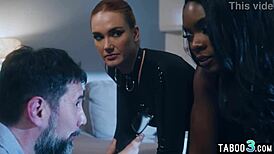 obedient milf siri dahl and ebony bff deepthroat perverted husband