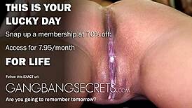 jebať áno Christy, takto sa robí gangbang s orálom a creampie!