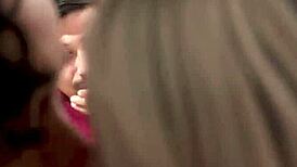 Scarlit Scandal And Kayley Gunner Swap Cum While Fucking Max Fills Fast