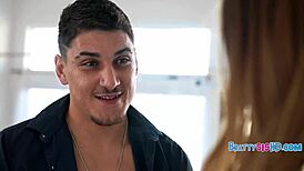 tiny stepsis is a boss in general till i put my fat thick cock in her