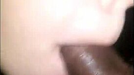 Neighbor's wife suckin my dick sloppy in the hood 😏