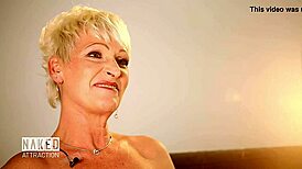 Interview with another blonde female contestant from german naked attraction