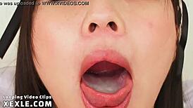 Show cum in mouth looping clip