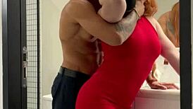 In This REALITY Homemade, The SKINNY Guy Leaves The FAT Redhead With Shaky Legs For The FIRST TIME