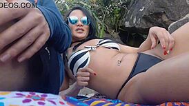 Relaxing beach day turns intriguing for Belch with subtle pleasures