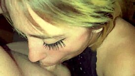 Cum hungry girl pukes on dick in messy deepthroat