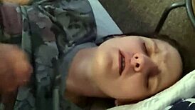 shagging british couple gets wild in their home