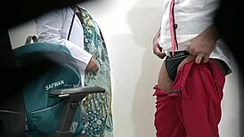 Is it fair woman checking a school boys dick in public hospital?
