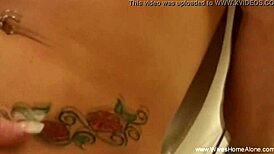 the ebony woman indulges in arousing solo pussy masturbation with toys, feeling intense pleasure