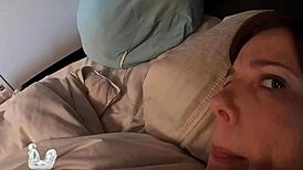 stepmom rides huge cock for survival, jane cane films it