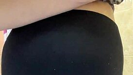 Slut Stepmom Flashes Milky Tits in Shower!