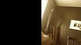 slow-mo eruption with huge cumshot in solo action