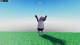 young guy with big cock dances pole to hot slut's masturbation moans