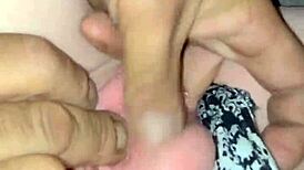 Outdoor Pillow Play Involves Ass, Pussy, And Tits Stimulation