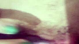 Safadinha masturbating intensely in bold pleasure.