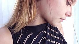 Karina Baru And Her Big Friend