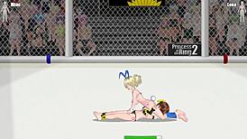 Princess of the Ring 2: Mimi vs Rena's Intense Fight!