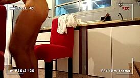 i caught stepdad recording our kitchen fuck