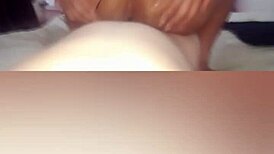 White neighbor in São Paulo tastes my mouth and wild kick