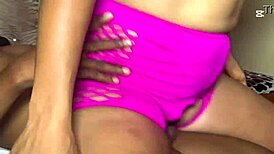 she ride on my dick on chair