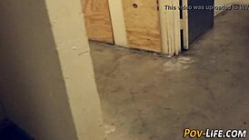 Brunette Teen Sucks Monster Cock In Hardcore Doggystyle Session.